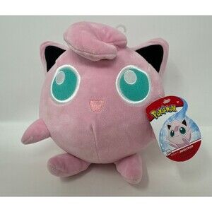 Pokemon Jigglypuff 8-Inch Plush 2019 GameFreak Wicked Cool Toys WCT NEW WITH TAG